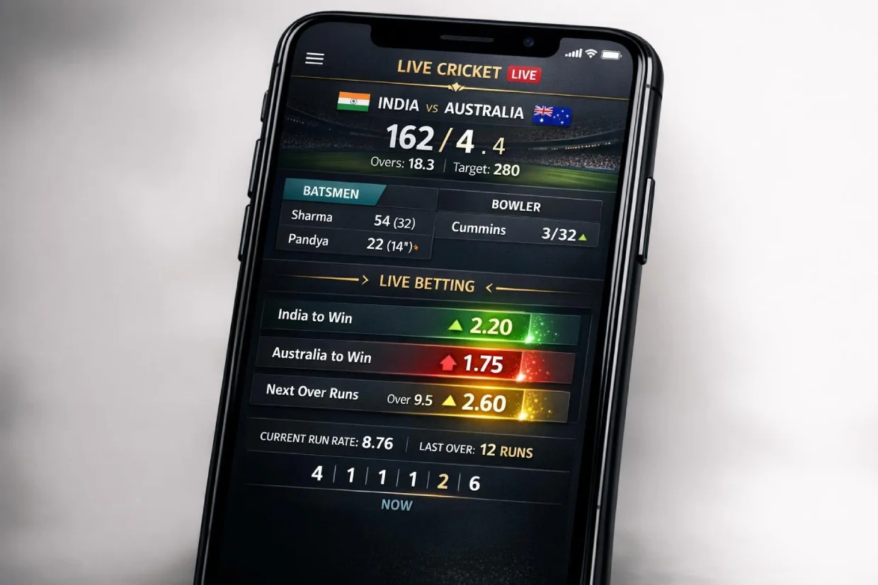 ReddyBook cricket dashboard