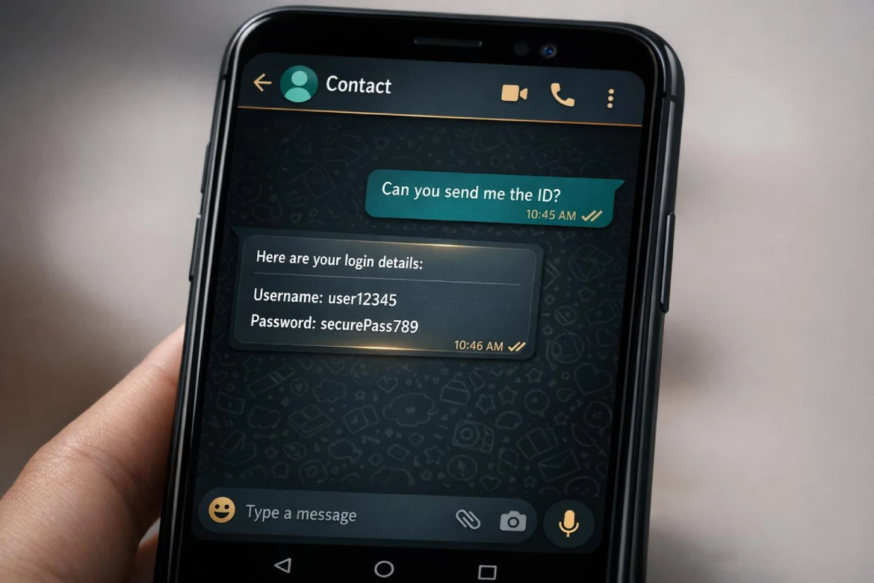 Get ReddyBook ID on WhatsApp